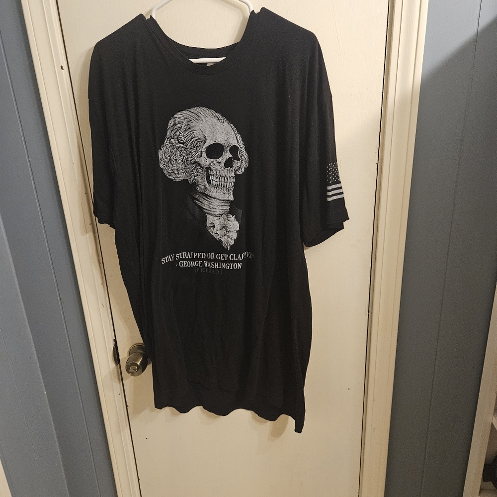 Black Graphic T-Shirt 3XL